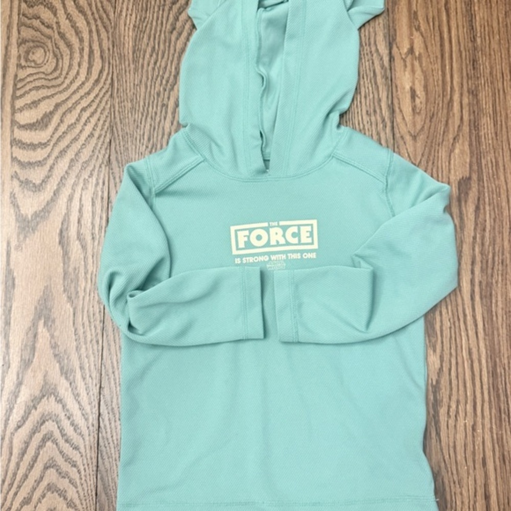 GAP Kids Light Green Toddler 4T Hoodie. Yoda ears on hoodie!  Super cute! BC